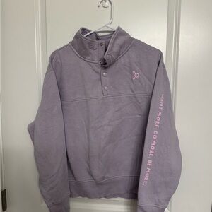 Orangetheory Purple Pullover Sweatshirt